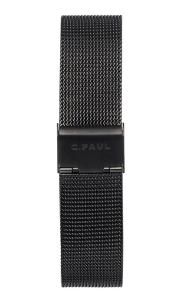 43MM MESH STRAP BLACK