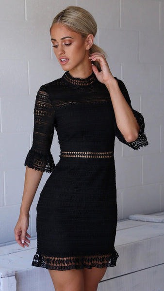 Abbey Dress - Black