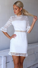 Abbey Dress - White