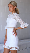 Abbey Dress - White