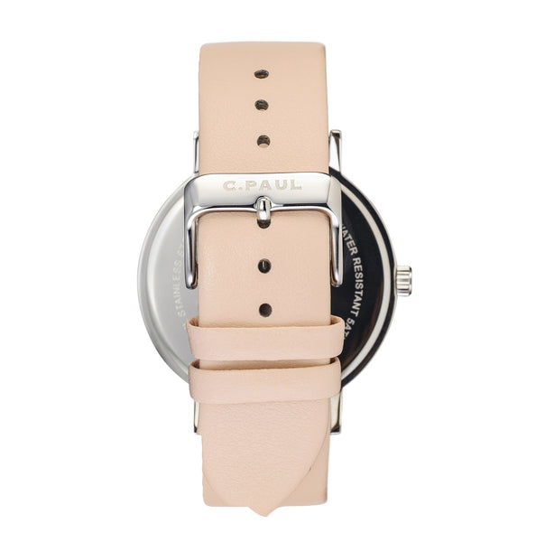 43MM SILVER/PEACH RAW